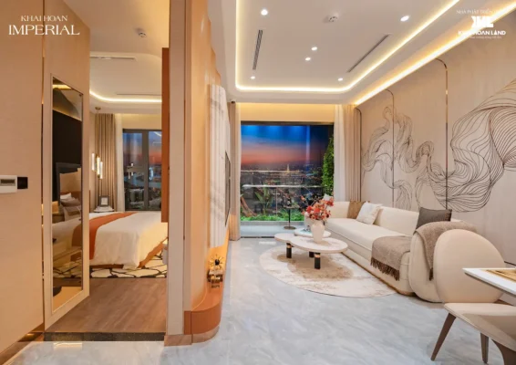 Căn hộ mẫu 1PN Khai Hoan Imperial