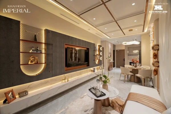 Căn hộ mẫu 2PN Khai Hoan Imperial