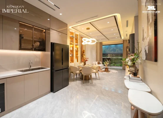 Căn hộ mẫu 2PN Khai Hoan Imperial