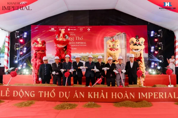 Lễ động thổ Khai Hoan Imperial