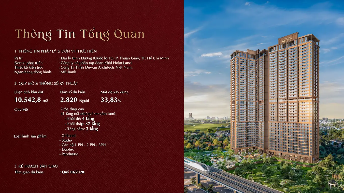 Tiến độ thi công thực tế dự án Khải Hoàn Imperial 2026