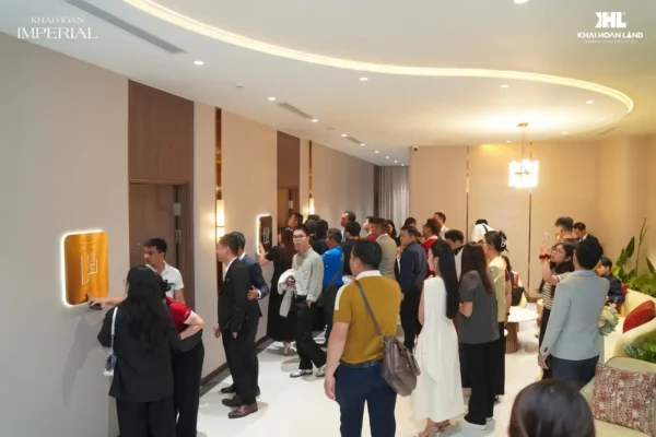 Khai trương nhà mẫu của dự án