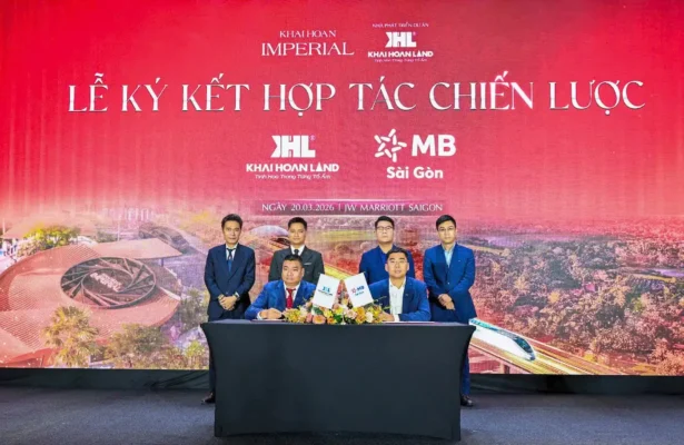 MB Bank và Khải Hoàn Land ký kết hợp tác chiến lược