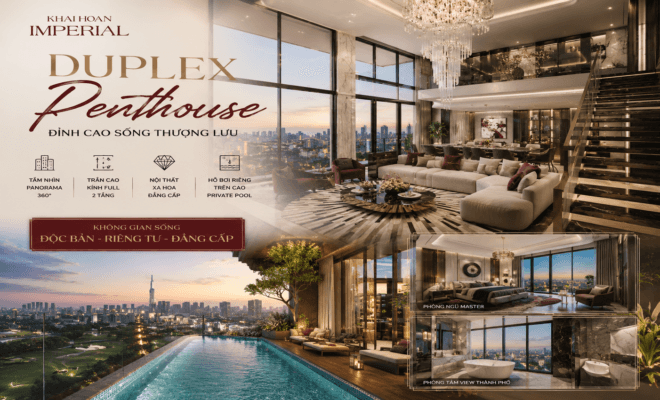 Duplex Penthouse Khải Hoàn Imperial